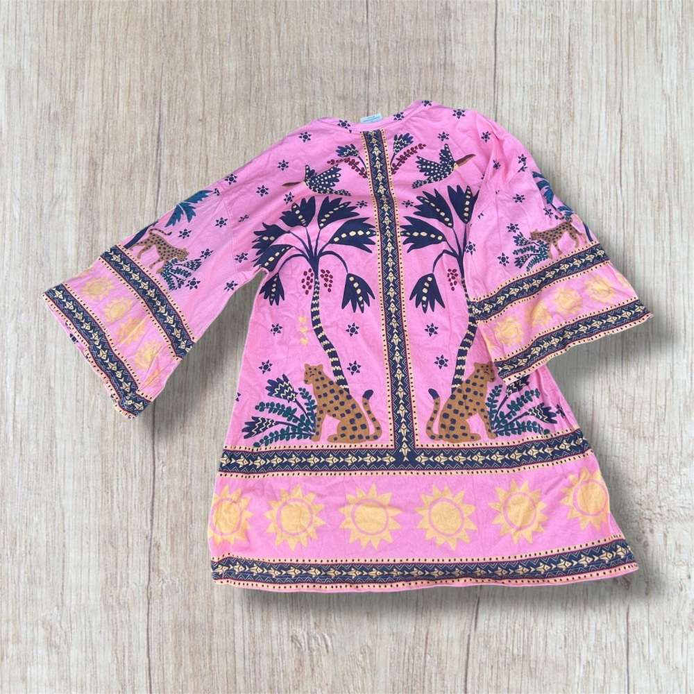 Farm Rio x Anthropologie Shift Tunic Dress Jungle print - Picture 3 of 7